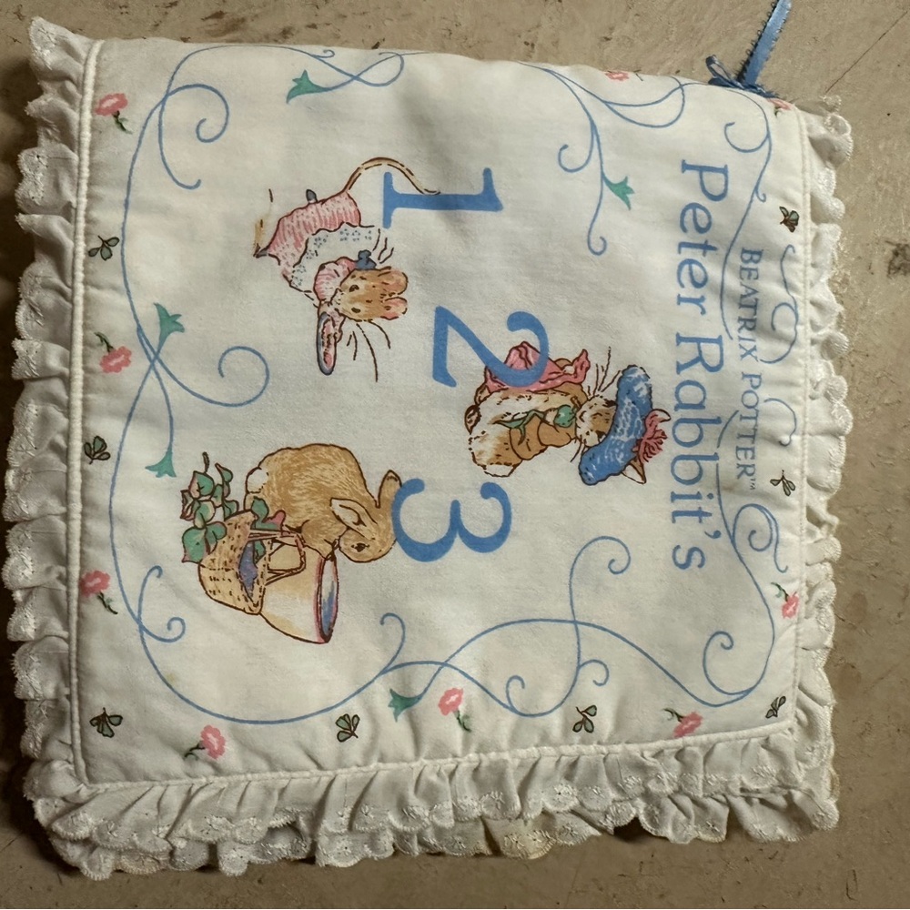 Beatrix Potter Peter Rabbit's Decorative Pillow